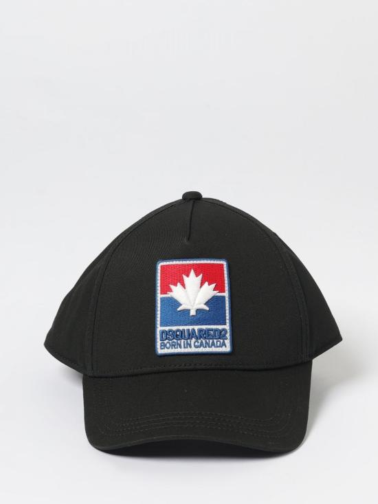 25FW [키즈] 디스퀘어드2 모자 DQ3115D00YT DQ900 Black - DSQUARED2