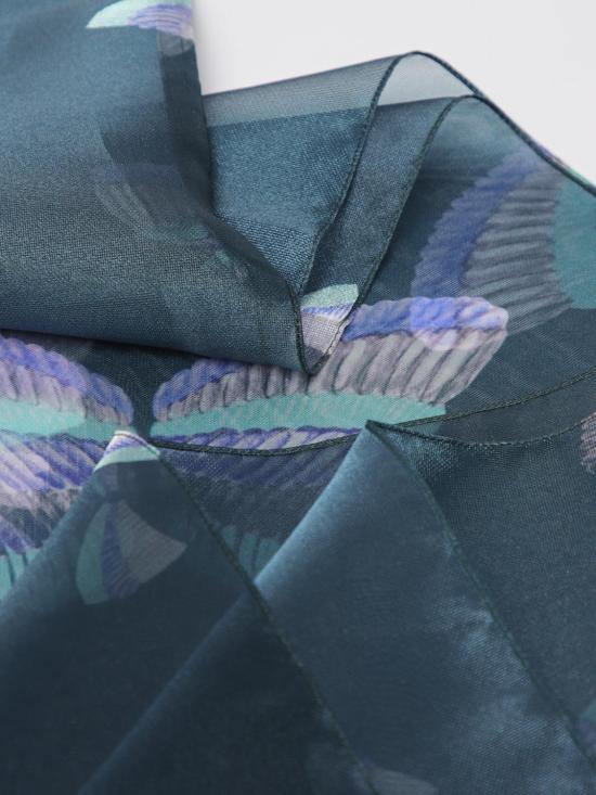 25FW 엠포리오 아르마니 머플러/스카프 EW002074AF16534 FB021 Green - EMPORIO ARMANI