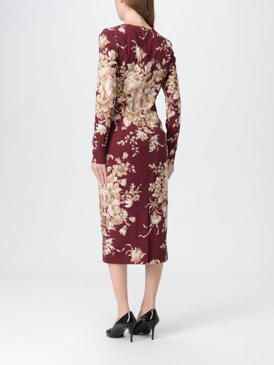 25FW 돌체앤가바나 롱 원피스 F6GAVTFSA7Y HR4OX Red - DOLCE & GABBANA