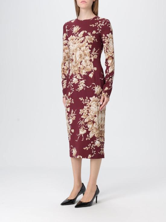 25FW 돌체앤가바나 롱 원피스 F6GAVTFSA7Y HR4OX Red - DOLCE & GABBANA