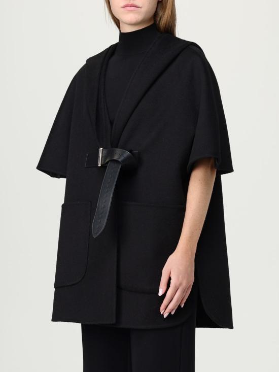 25FW 막스마라 코트 2524736232600 003 Black - MAX MARA