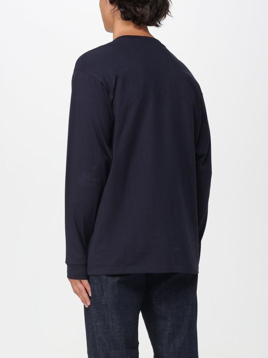 25FW 칼하트 WIP 긴팔 티셔츠 I026392 00HXX Navy - CARHARTT WIP