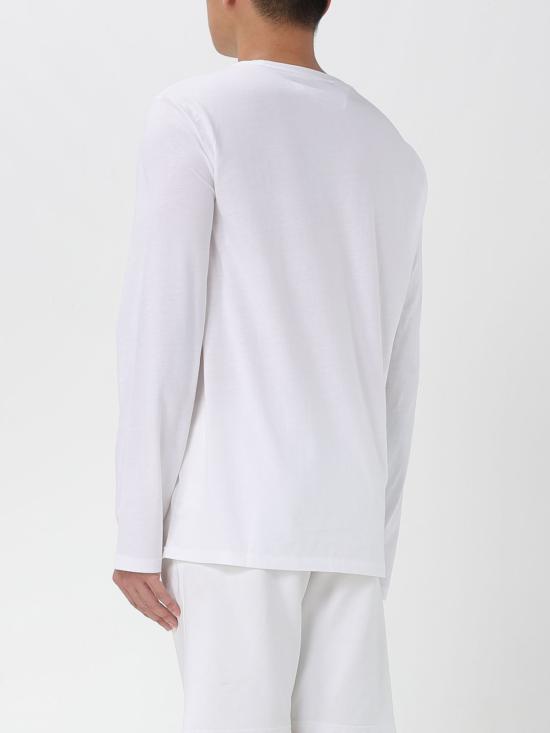 25FW 폴로 랄프로렌 긴팔 티셔츠 714844759 004 White - POLO RALPH LAUREN