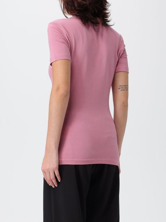 25FW 베르사체 반팔 티셔츠 79HAHB00CJB01 459 Pink - VERSACE