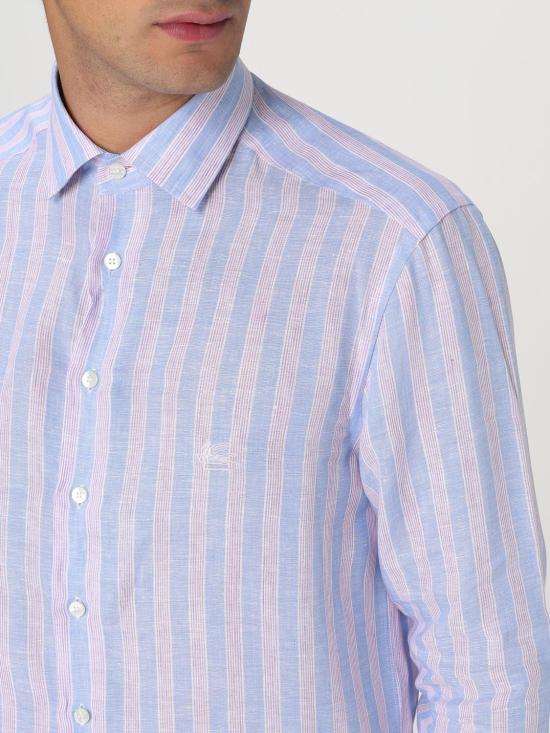 25FW 에트로 긴팔 셔츠 MRIB000299TR336 S9880 Pink - ETRO