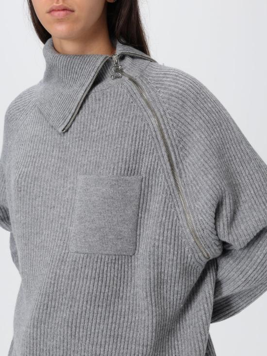 25FW 스포트막스 터틀넥 2522366032600 004 Grey - SPORTMAX