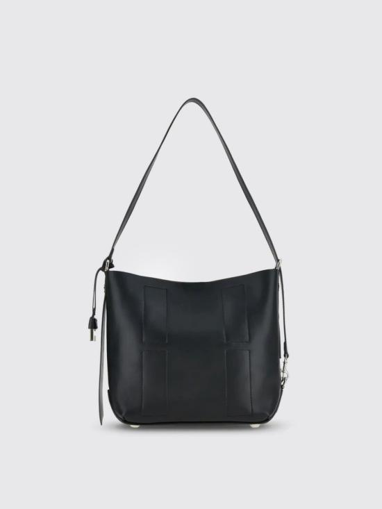 25FW 호간 토트백 KBW01RS0200TZP B999 Black - HOGAN