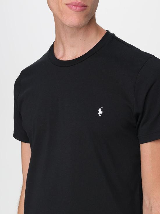 25FW 폴로 랄프로렌 반팔 티셔츠 714844756 001 Black - POLO RALPH LAUREN