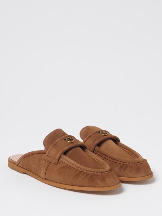 25FW 핑코 뮬/슬리퍼 SD0351P004 GU8 Tobacco - PINKO