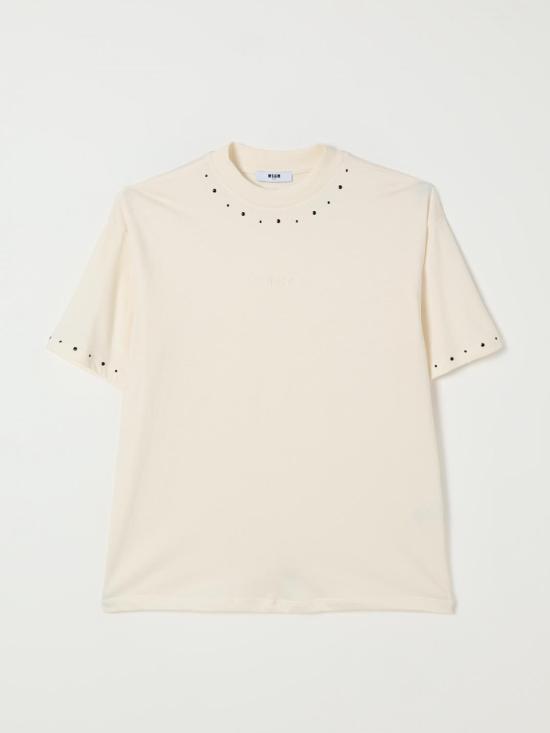 25FW [키즈] 엠에스지엠 티셔츠 F5MSJGTH149 013 White