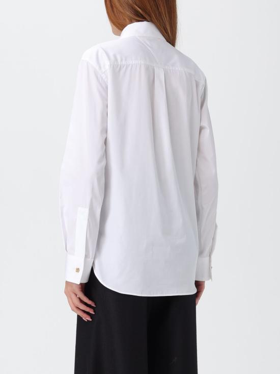 25FW 보테가베네타 블라우스 838420V2H20 9000 White - BOTTEGA VENETA