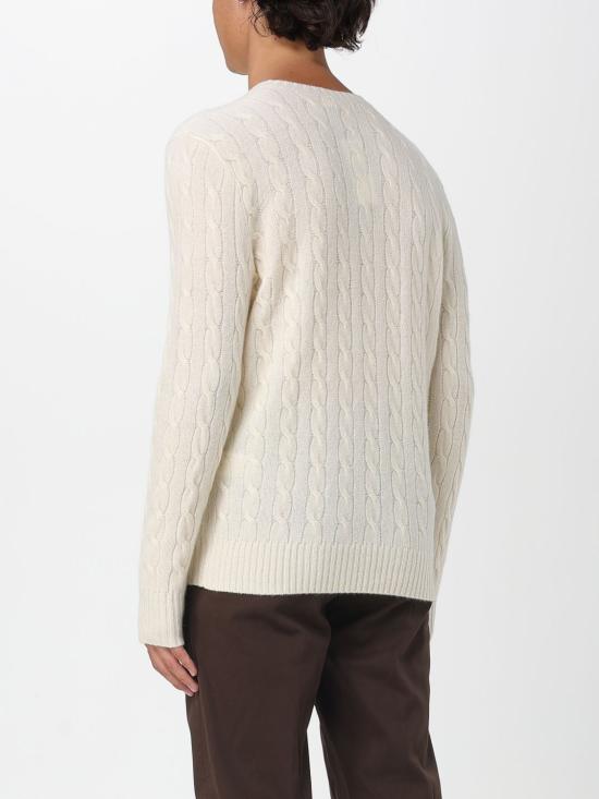 25FW 폴로 랄프로렌 스웨터 710876762 010 White - POLO RALPH LAUREN