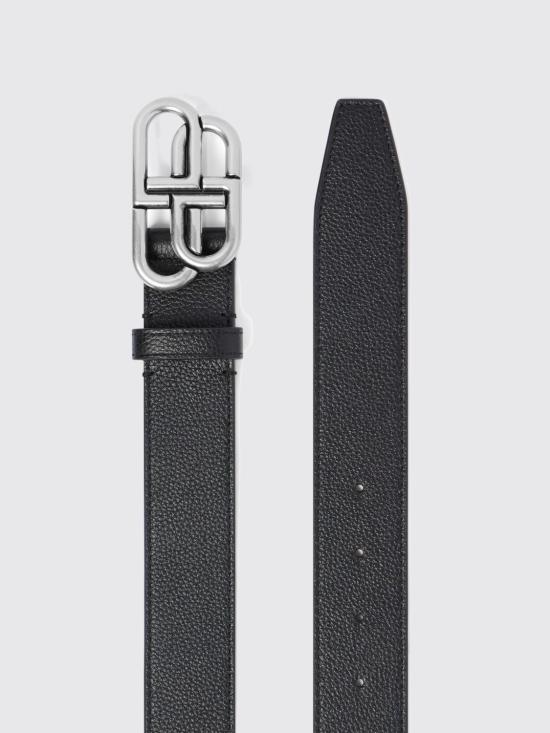 26SS 발렌시아가 벨트 5703701CH0B 1000 Black