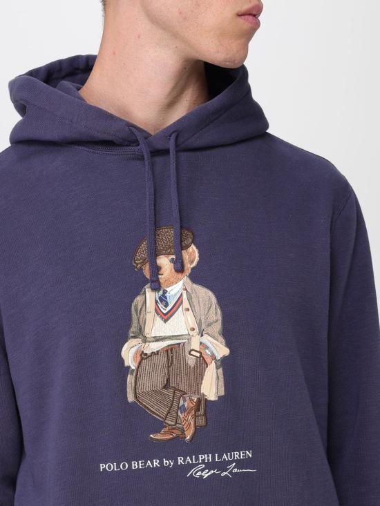 25FW 폴로 랄프로렌 긴팔 티셔츠 710980314 001 Blue - POLO RALPH LAUREN