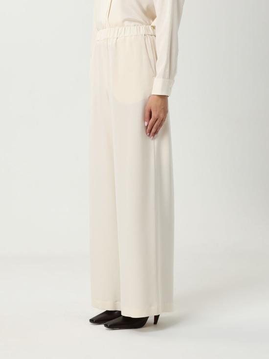 25FW 막스마라 스트레이트 팬츠 2521136018600 036 White - MAX MARA