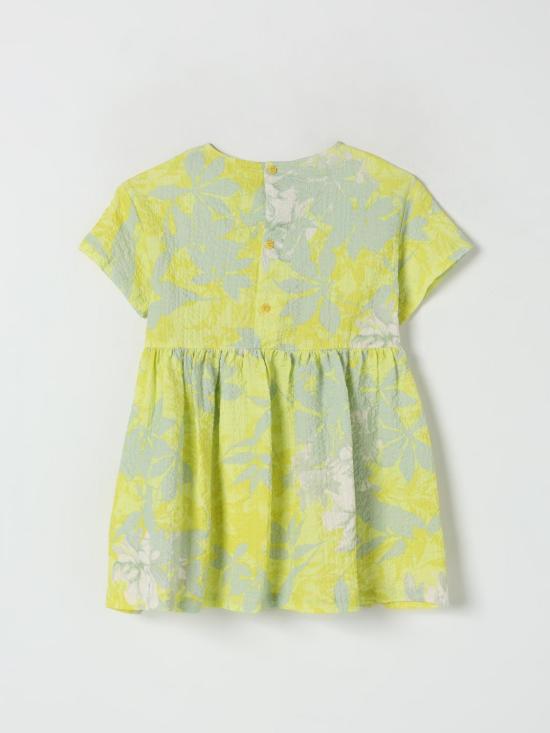25FW [키즈] 일 구포 원피스 P25VM779C4143 524 Lime - IL GUFO