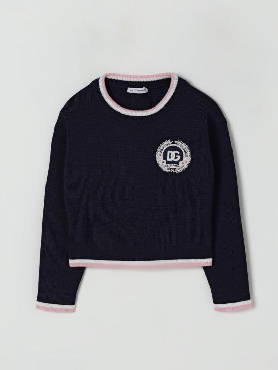 25FW [키즈] 돌체앤가바나 풀오버 L5KWK5JDVB7 B3895 Blue