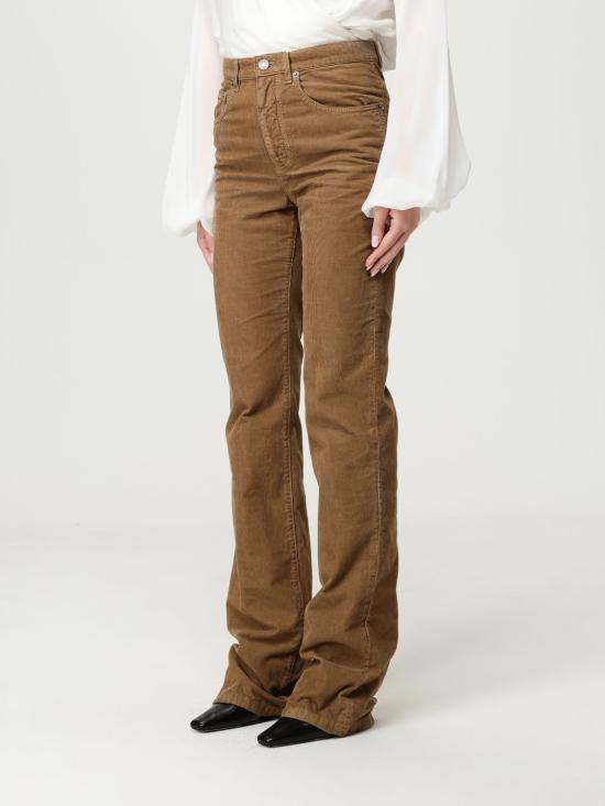 25FW 생로랑 스트레이트 팬츠 705103Y29IA 2423 Brown - SAINT LAURENT