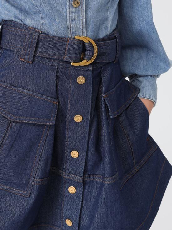 25FW 짐머만 데님 스커트 5289SF25R Ink - ZIMMERMANN