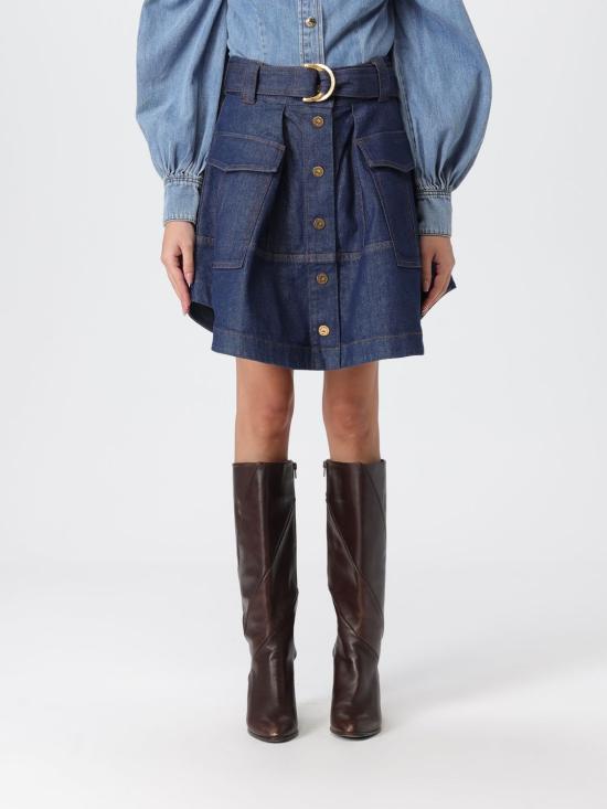 25FW 짐머만 데님 스커트 5289SF25R Ink