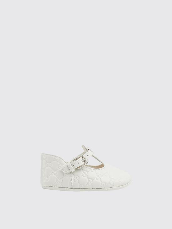 25FW [키즈] 구찌 레이스업 슈즈 812566AAEDF 9050 White