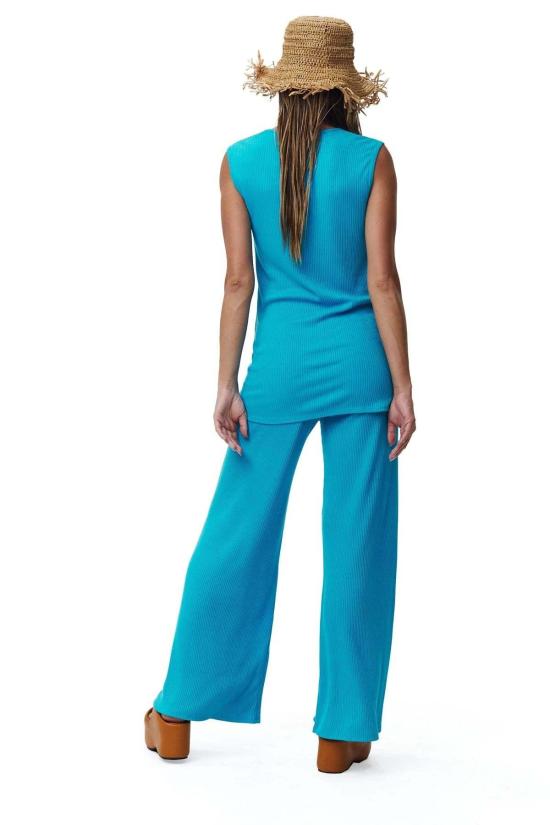  사이먼밀러 블라우스 사이먼 밀러 파인 리브 피아우  오션 - SIMONMILLER