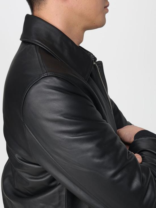 25FW 무스너클 토바 봄버 재킷 M34ML313 292 Black - MOOSE KNUCKLES