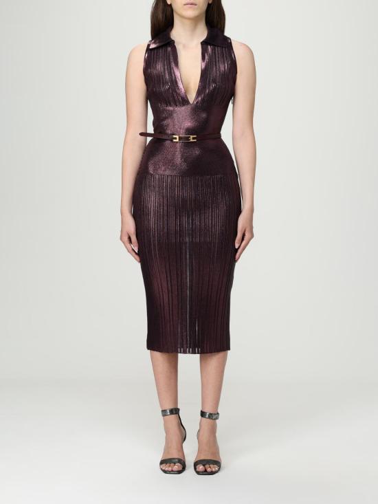 25FW 엘리자베타프랜치 롱 원피스 AM21Q EA4 Burgundy