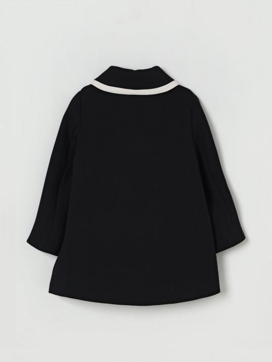 25FW [키즈] 엘리자베타프랜치 코트 EGCT0040TV094 D748 Black - ELISABETTA FRANCHI