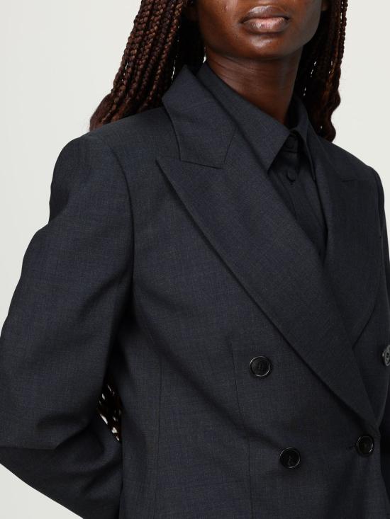 25FW 구찌 더블 브레스티드 울 자켓 840785Z7ASP 1054 Grey - GUCCI