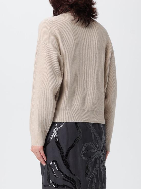 25FW 브루넬로 쿠치넬리 터틀넥 M16129313 C9504 Sand - BRUNELLO CUCINELLI