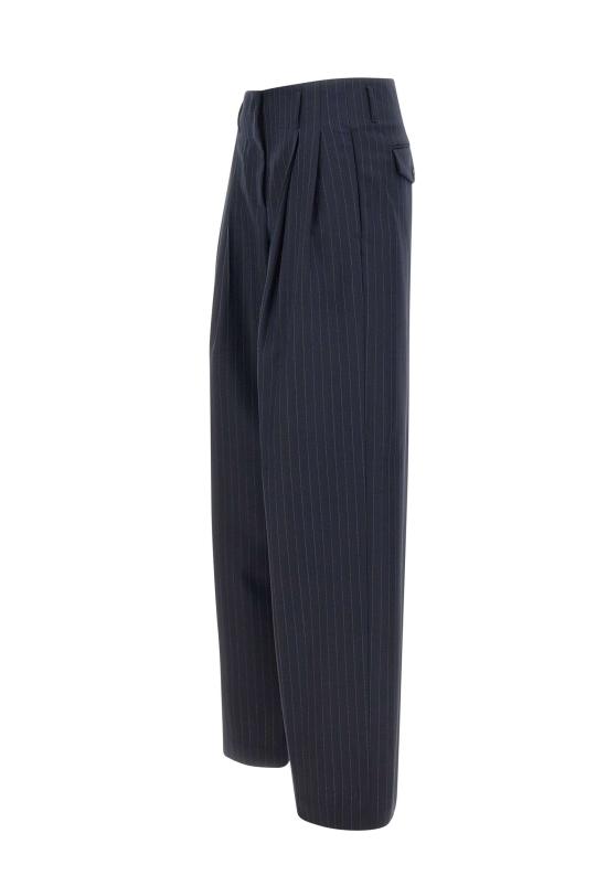 25FW 골든구스 스트레이트 팬츠 GWP01203 P00209850629 Blue - GOLDEN GOOSE