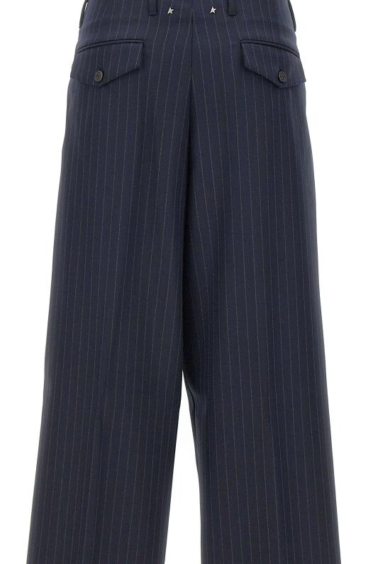 25FW 골든구스 스트레이트 팬츠 GWP01203 P00209850629 Blue - GOLDEN GOOSE