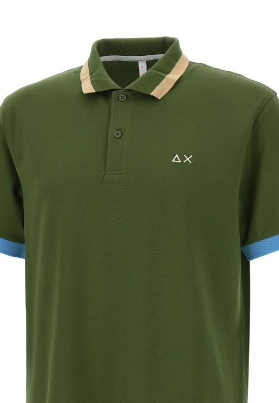 26SS 썬 68 폴로 티셔츠 A35112 37 GREEN - SUN 68