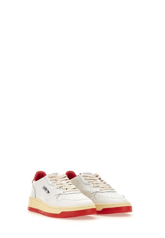 25FW 오트리 메달리스트 로우 스니커즈 AULWMK 02 Orange - AUTRY