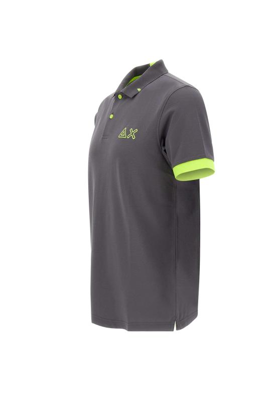 26SS 썬 68 폴로 티셔츠 A35122 99 Grey - SUN 68