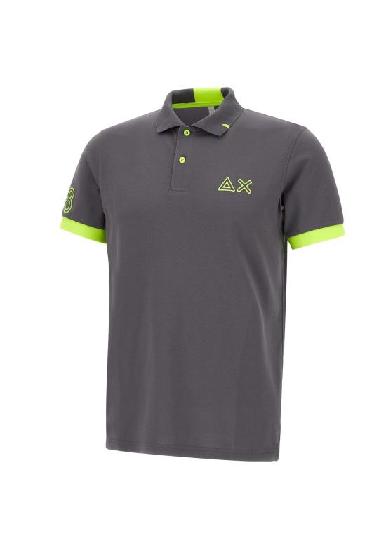26SS 썬 68 폴로 티셔츠 A35122 99 Grey
