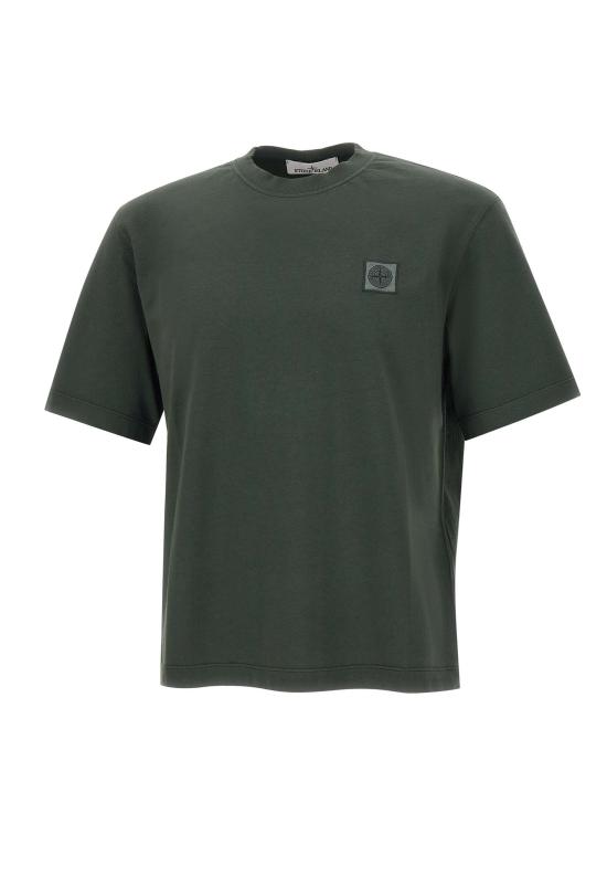 25FW 스톤 아일랜드 반팔 티셔츠 2100025S0115 V005E Green