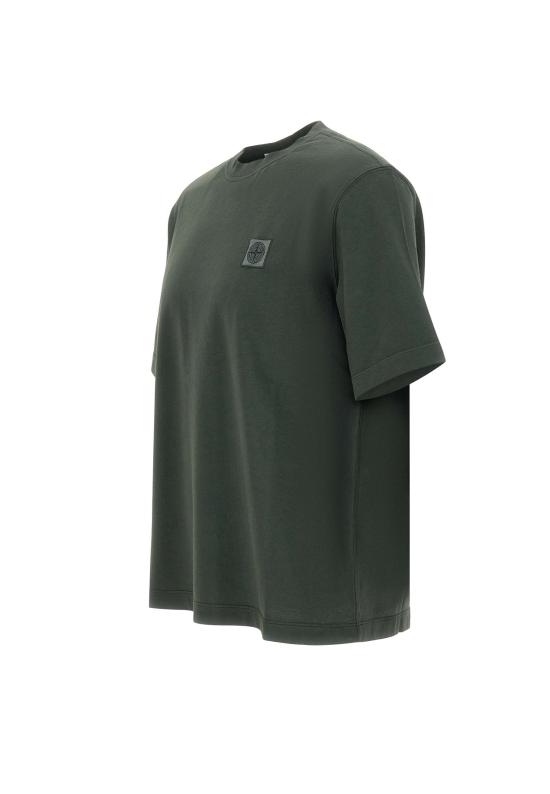 25FW 스톤 아일랜드 반팔 티셔츠 2100025S0115 V005E Green - STONE ISLAND