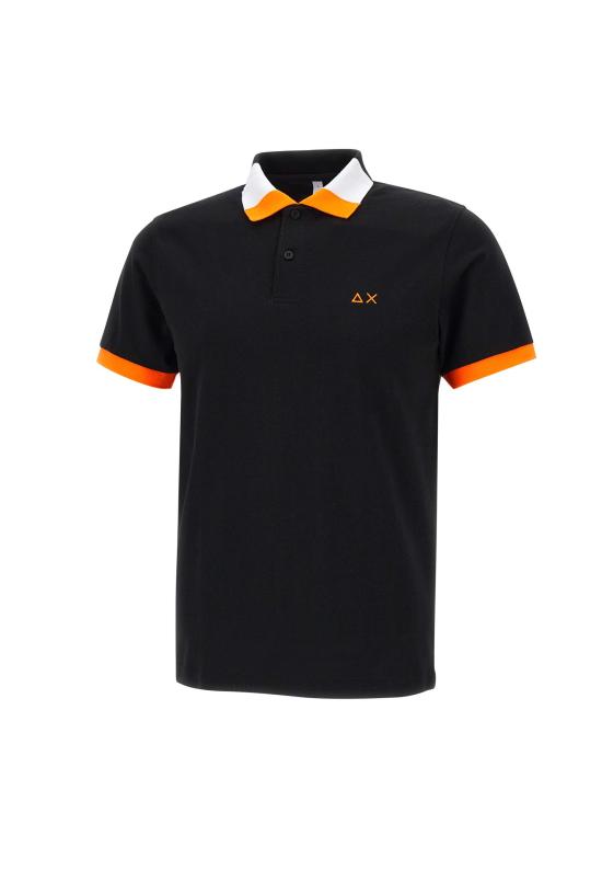 26SS 썬 68 폴로 티셔츠 A35123 11 BLACK