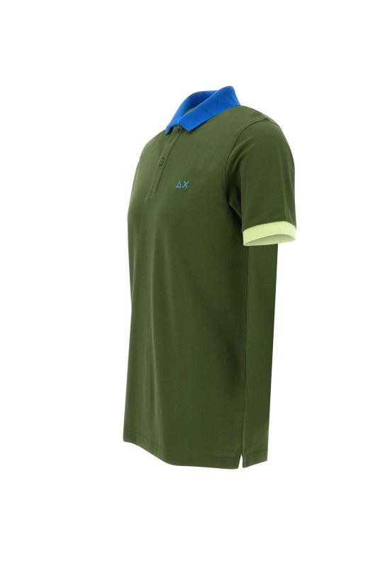 26SS 썬 68 폴로 티셔츠 A35116 37 GREEN - SUN 68