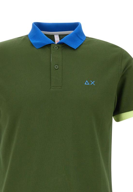 26SS 썬 68 폴로 티셔츠 A35116 37 GREEN - SUN 68