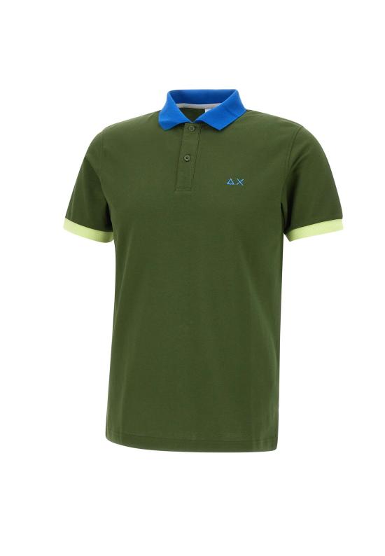 26SS 썬 68 폴로 티셔츠 A35116 37 GREEN