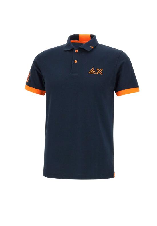 26SS 썬 68 폴로 티셔츠 A35122 07 Blue