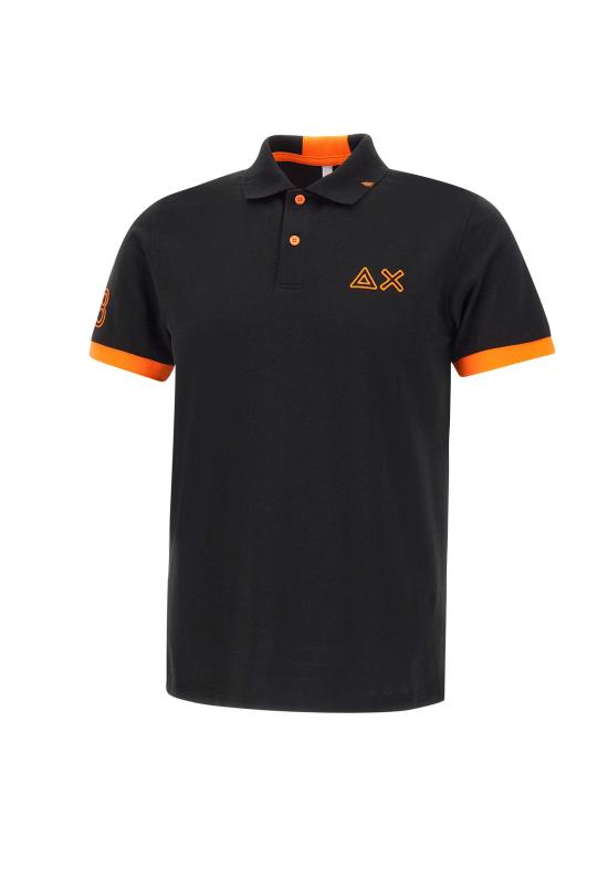 26SS 썬 68 폴로 티셔츠 A35122 11 BLACK
