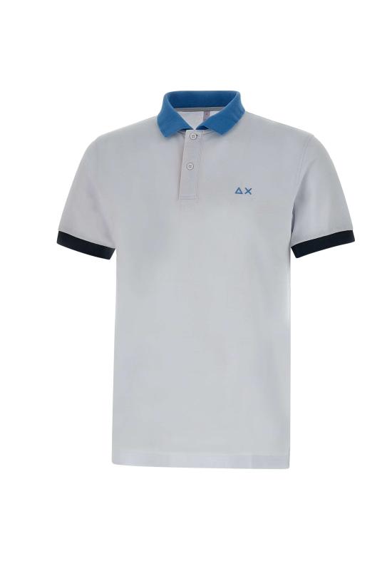 26SS 썬 68 폴로 티셔츠 A35116 01 WHITE