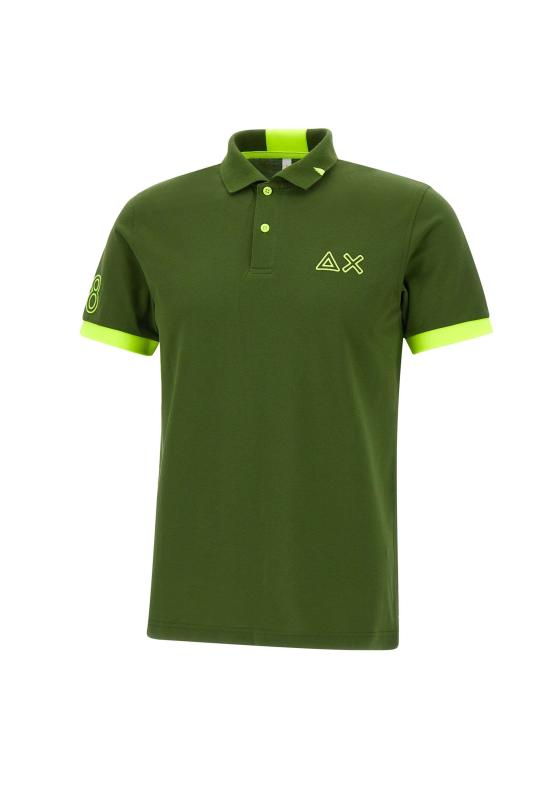 26SS 썬 68 폴로 티셔츠 A35122 37 GREEN