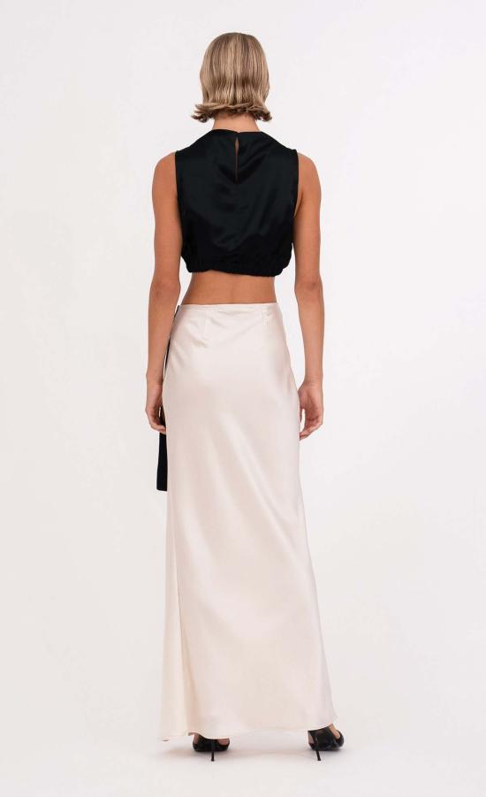  논살란트 레이블 롱 스커트 논샬런트 라벨 파라  샴페인 - NONCHALANT LABEL