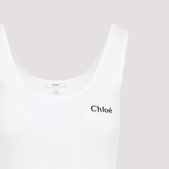 25SS 끌로에 반팔 티셔츠 CH25SJH12180 101 WHITE - CHLOE