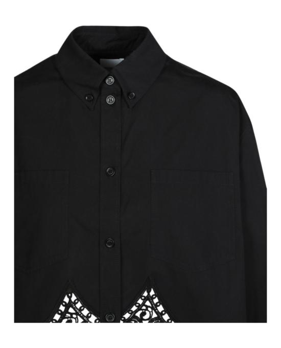  버버리 긴팔 티셔츠 8067780 00002 8 Black - BURBERRY